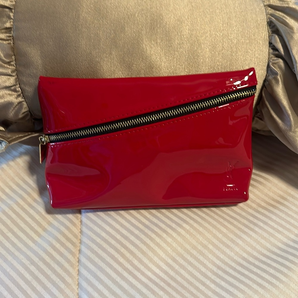 YSL cosmetic beauty bag.
